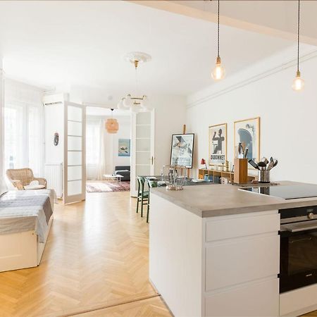 Klauzal Apartment W/3 Bedrooms, French Balcony 布达佩斯 外观 照片