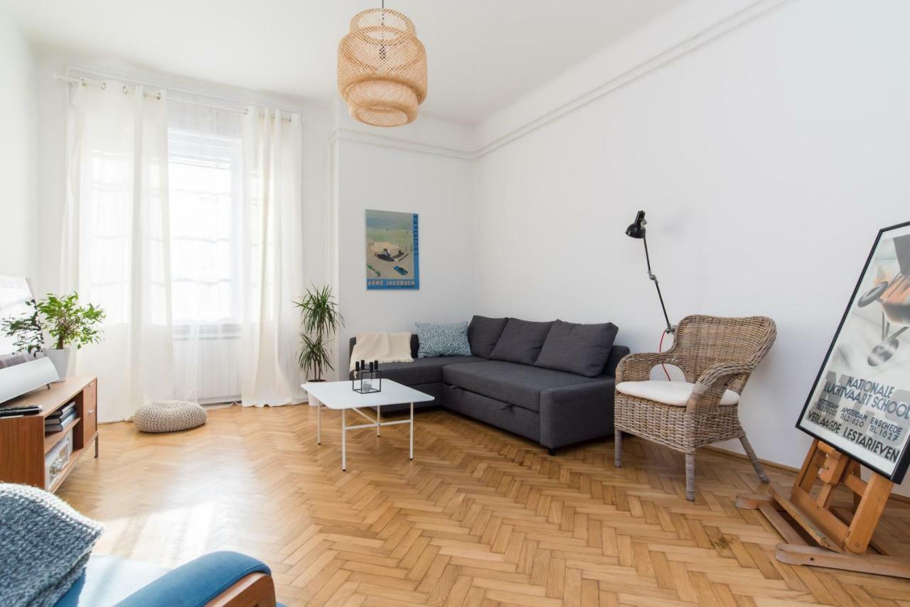 Klauzal Apartment W/3 Bedrooms, French Balcony 布达佩斯 外观 照片